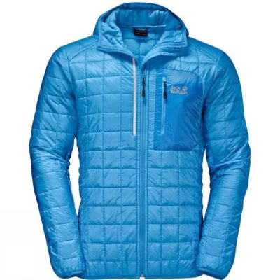 Chaquetas Jack Wolfskin Andean Peaks Hombre - Azules - Chile UJM035178